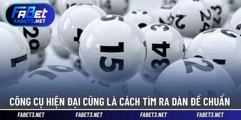 Công cụ hiện đại cũng là cách tìm ra dàn đề chuẩn